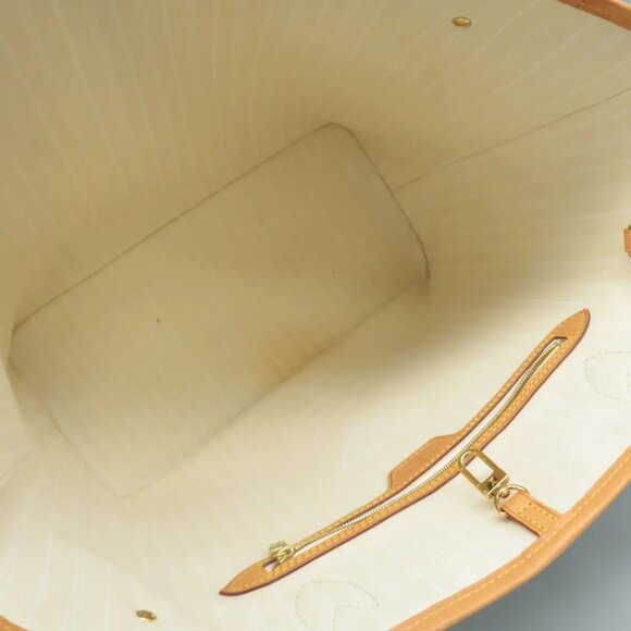 Louis Vuitton Neverfull MM Blue W/P Monogram By The Pool Canvas Shoulder Bag - Picture 10 of 12